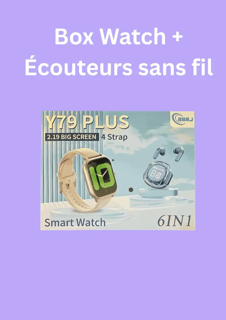 Box Watch + Ecouteurs sans fil