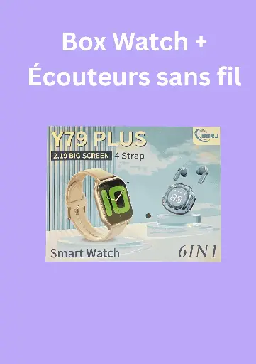 Box Watch + Ecouteurs sans fil